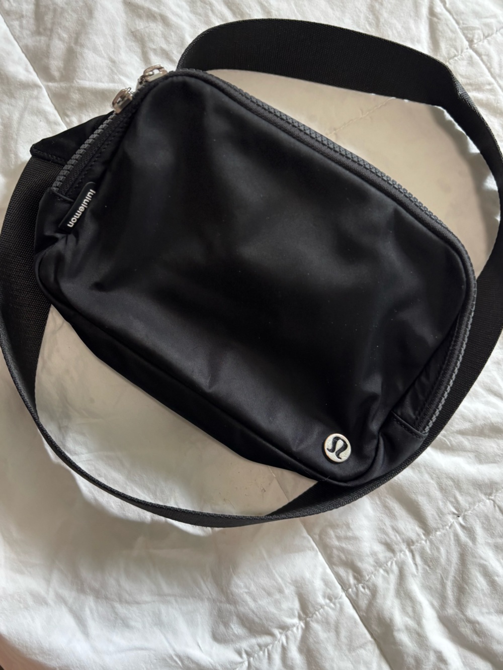 lululemon athletica Black Nylon Sling Belt Bag 2l - Picture 3 of 3